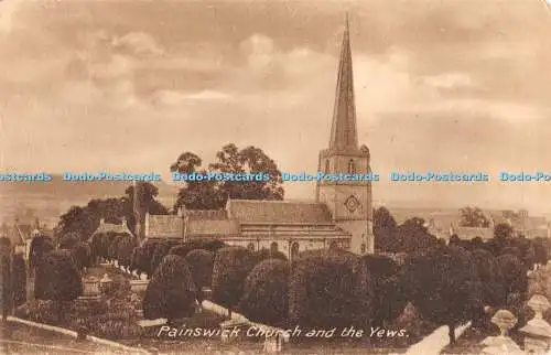 R457544 Painswick Church and the Yews H M Strange