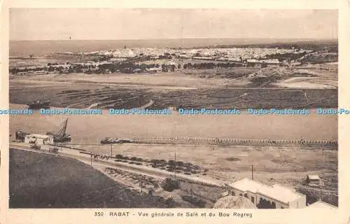 R457599 Rabat Vue Generale de Sale et du Bou Regreg J M