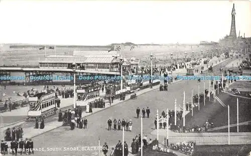 R457606 Blackpool The Promenade South Shore County W J P B Serie