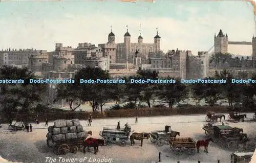 R457610 Der Tower of London B R Postkarte 1908