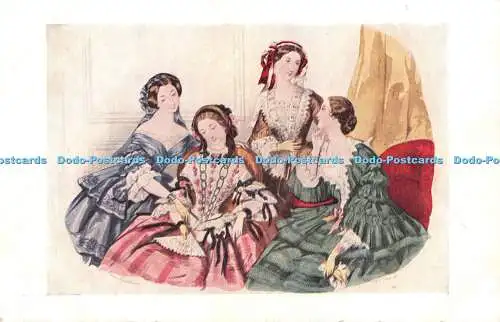 R459974 Fashion Plate Anais Toudouze French Le Follet 1854 Victoria and Albert M