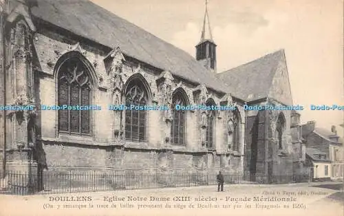 R457888 Doullens Eglise Notre Dame Fassade Meridionale G Fayer