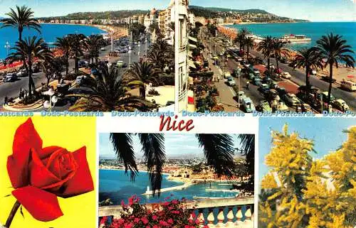 R457972 Nice La Cote d Azur La Promenade des Anglais Mar Multi View
