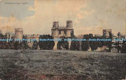 R461194 Schloss Herstmonceux 1906