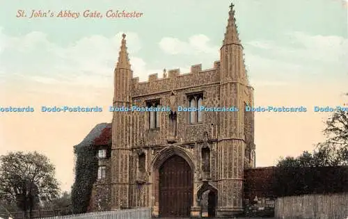 R461203 Colchester St John Abbey Gate Valentines Serie