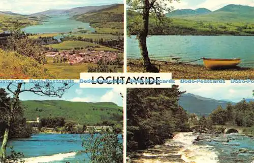 R457993 Lochtayside Loch Tay Kenmore Village J B White Multi View