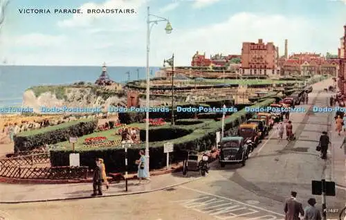 R460298 Victoria Parade Broadstairs K 1487 Valesque Postkarte Valentinstag 1956