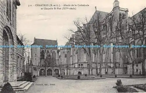 R461291 Chartres Abside de la Cathedrale et Chapelle St Piat XIV siecle G Foucau