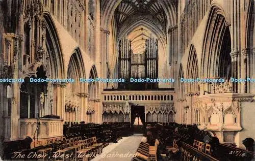 R460407 The Choir West Wells Cathedral 217 16 The Knight Collection British View