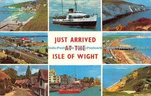 R458132 Gerade auf der Isle of Wight angekommen W J Nigh Jarrold Multi View 1967