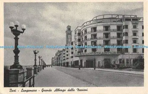 R458157 Bari Lungomare Grande Albergo delle Nazioni G E C B