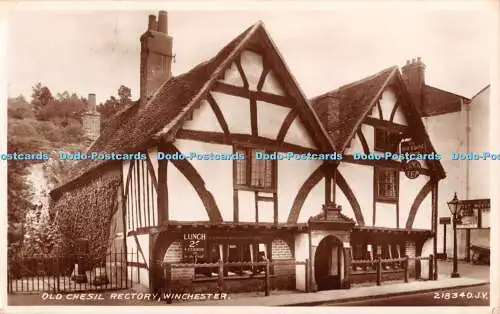 R460496 Old Chesil Rectory Winchester 218340 Valentines RP 1949