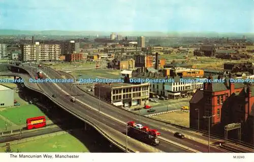 R458249 Manchester The Mancunian Way E T W Dennis Photocolour