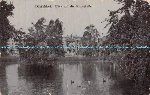 R461505 Düsseldorf Blick auf die Kunsthalle B und M Wollstein Nr 238 Düsseldorf