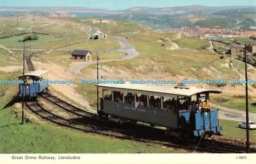 R458299 Llandudno Great Orme Railway E T W Dennis Photocolour