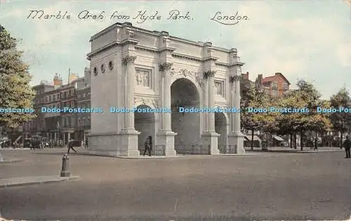 R460589 London Marble Arch from Hyde Park National Series 1929