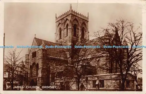R461574 Grimsby St James Church RP 1931