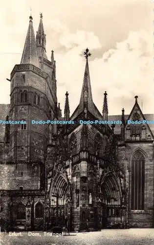 R463565 Erfurt Dom Triangel Lichtbild Schincke K G