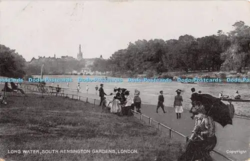 R458401 London South Kensington Gardens Long Water G D und D The Star Serie 190