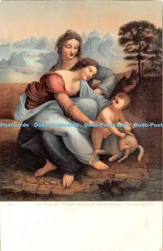 R463609 Paris La Vierge lEnfant Jesus et Sainte Anne Leonardo da Vinci Stengel 2