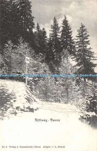 R463615 Rutiweg Davos No 6 J Tomaszewski L Hohnel