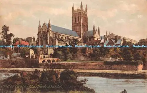 R460737 Worcester Cathedral S W F Frith No 29298