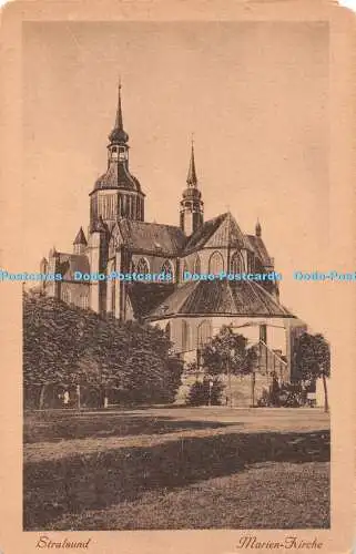 R461720 Stralsund Marien Kirche Arthur Schuster Nr 1788