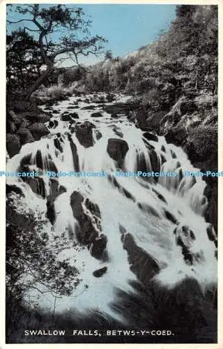 R463733 Swallow Falls Betwsy Coed Dennis B 1105 Photoblue 1966