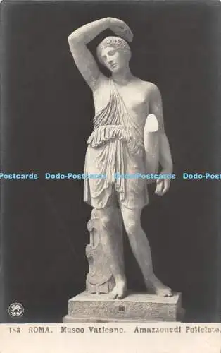 R458550 Roma Museo Vaticano Amazonedi Policleto C T R N P G