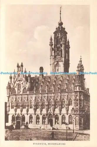 R458564 Stadhuis Middelburg Firma F B den Boer