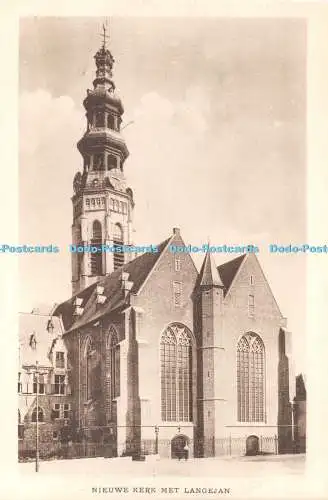 R458565 Nieuwe Kerk Met Langejan Firma F B den Boer