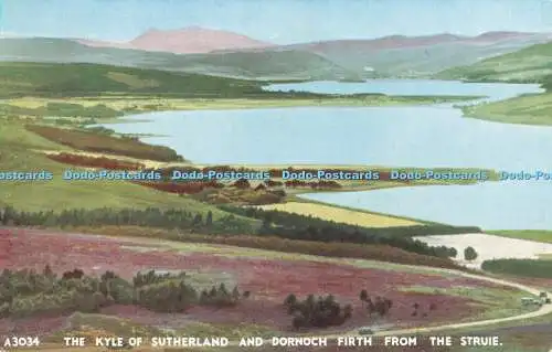 R460847 The Kyle of Sutherland and Dornoch Firth from the Struie J B White Best