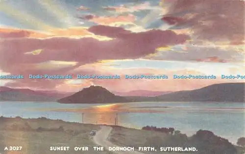 R460850 Sutherland Sunset Over the Dornoch Firth J B White Best of All Series