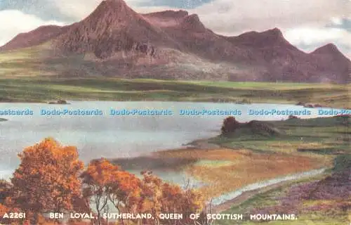 R460856 Ben Loyal Sutherland Queen of Scottish Mountains J B White Best of All S