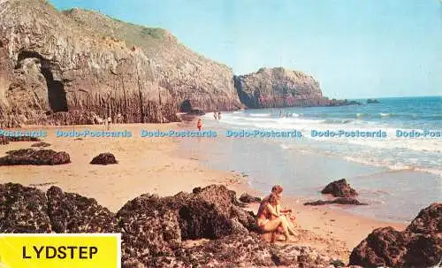 R460928 Lydstep The Cavern Beach Archway 1976