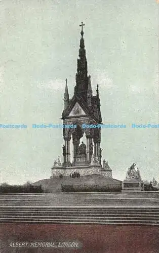 R461899 London Albert Memorial Postkarte