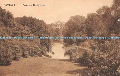 R460943 Hamburg Partie am Stadtgraben Albert Buttner