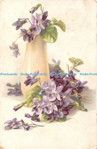 R463869 Blumen S Hildesheimer Ein Weihnachtsgruß 1904 Grußkarte Postkarte