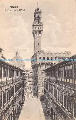 R463892 Firenze Portici degli Uffizi STA 38498