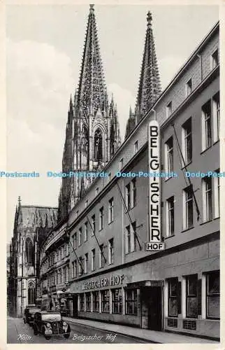 R458714 Köln Belgischer Hof H und B K