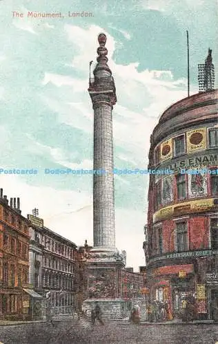 R461954 London The Monument Postkarte