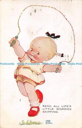 R458753 Send All Life Little Worries Skipping Valentine Attwell Series Mabel Luc