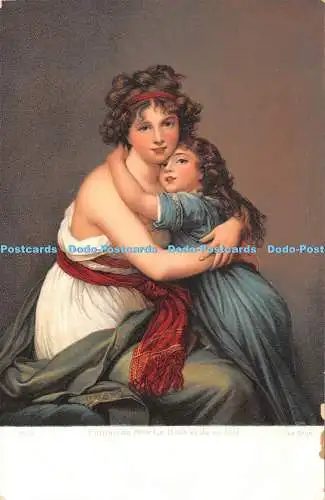 R463953 Paris Portrait de Mme Le Brun et de sa fille Le Brun Stengel 29876