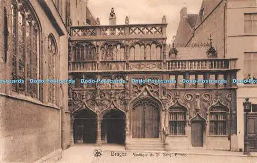 R461994 Brügge Basilique du St Sang Entree Ern Nels Thill