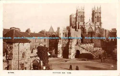 R462019 York Bootham Bar W H S Kingsway Echtfoto Serie 1935