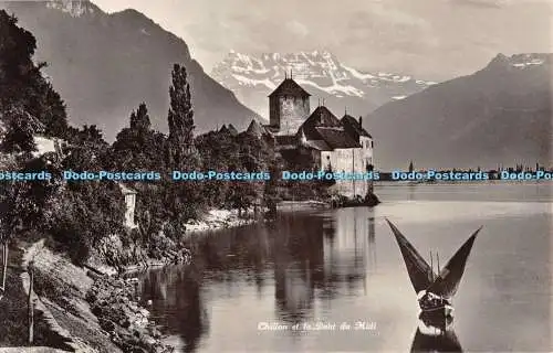 R462076 Chillon et la Dent du Midi Th Anderegg