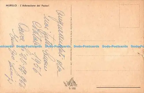 R464073 Murillo LAdorazione dei Pastori Saemec S 152