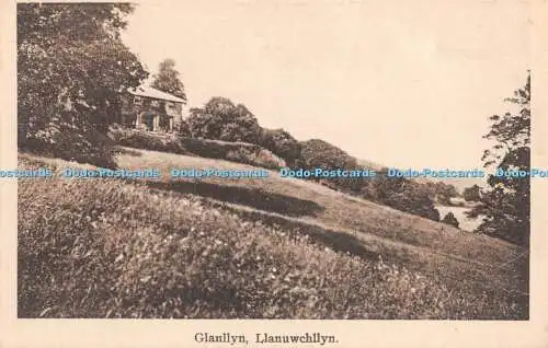 R462146 Glanllyn Llanuwchllyn Postkarte