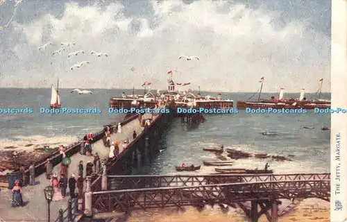 R462216 Margate The Jetty Tuck Oilette 1905