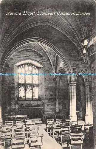 R464217 Harvard Chapel Southwark Cathedral London Valentines Serie 1914
